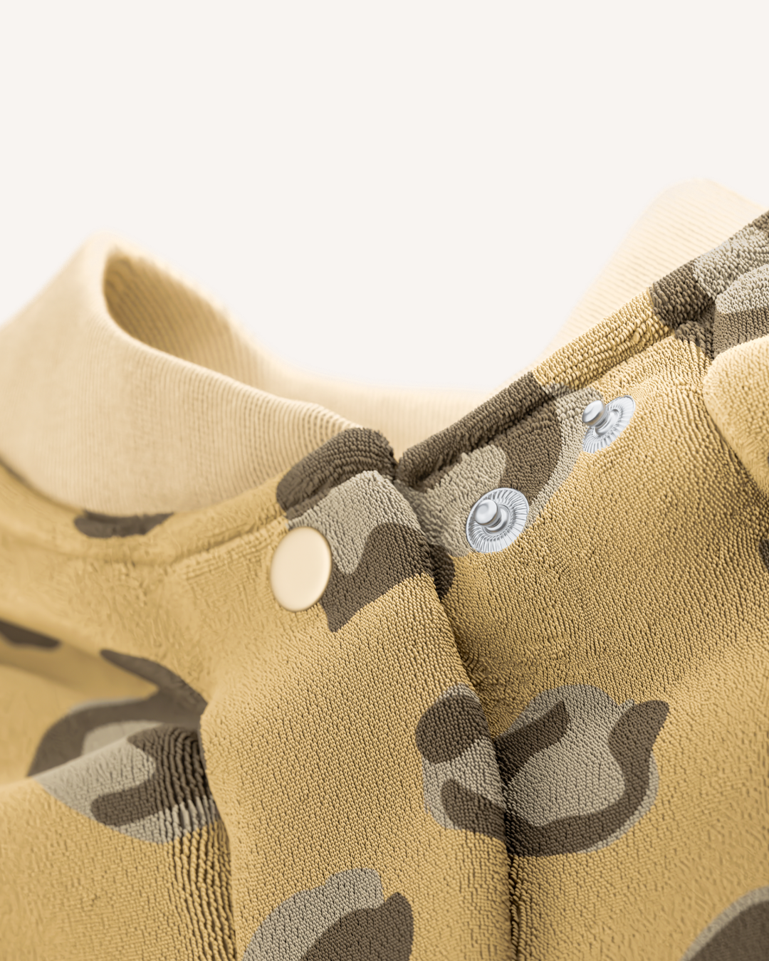 “Boo” bib – Desert Dune