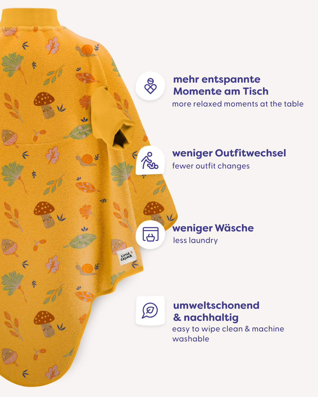 "Boo" bib - Cozy Fall