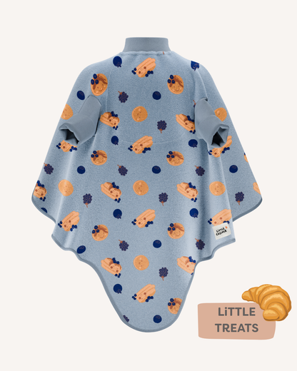 "Boo" Bib - Blueberry Pancake