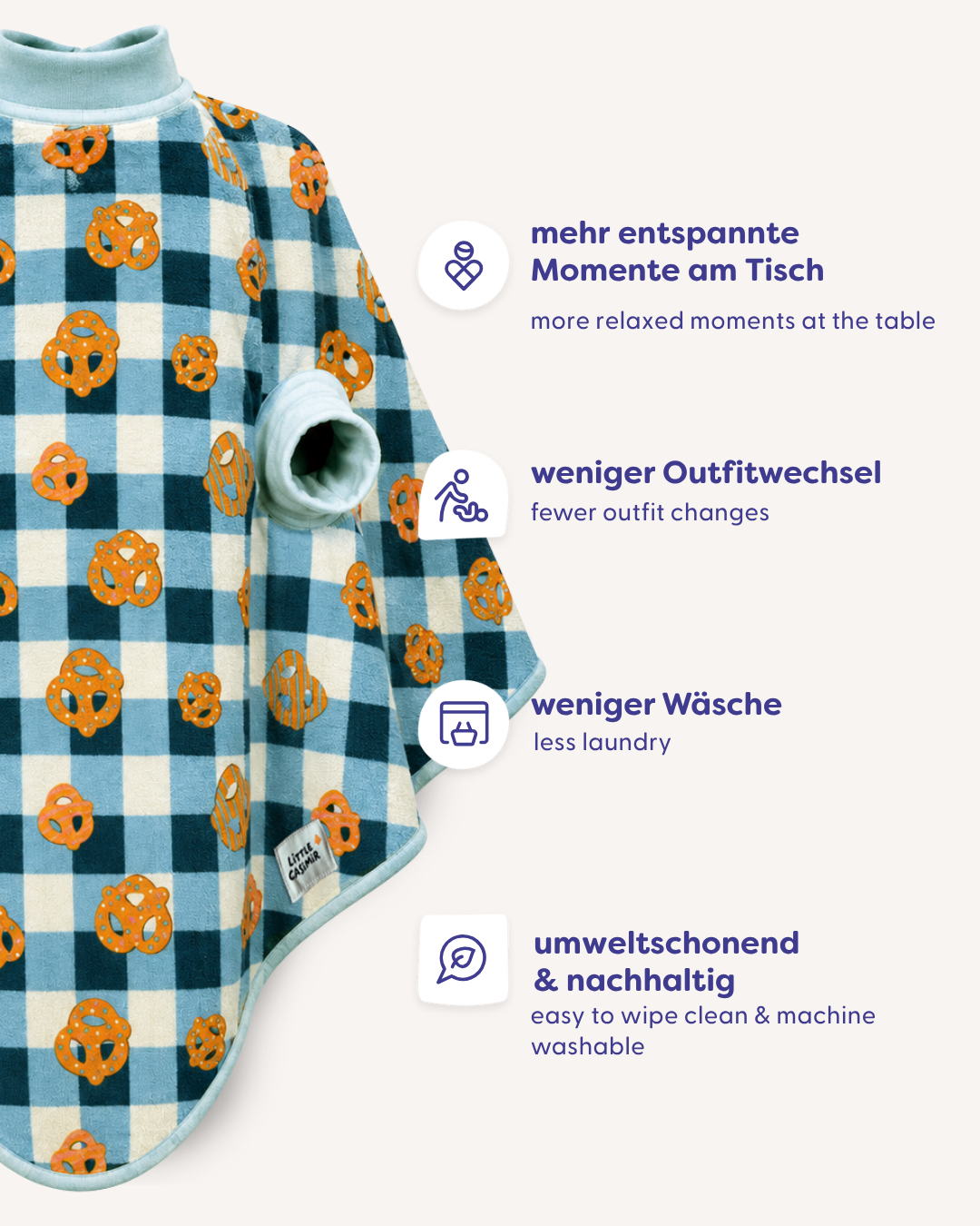 "Boo" bib - Pretzel Club