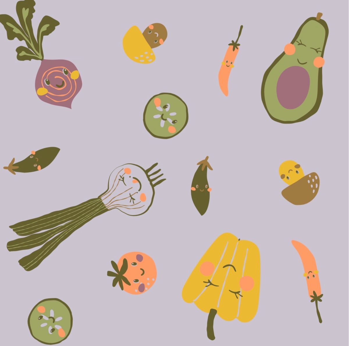 "Boo" Bib - Veggie Party