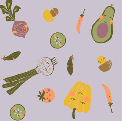 "Boo" Bib - Veggie Party