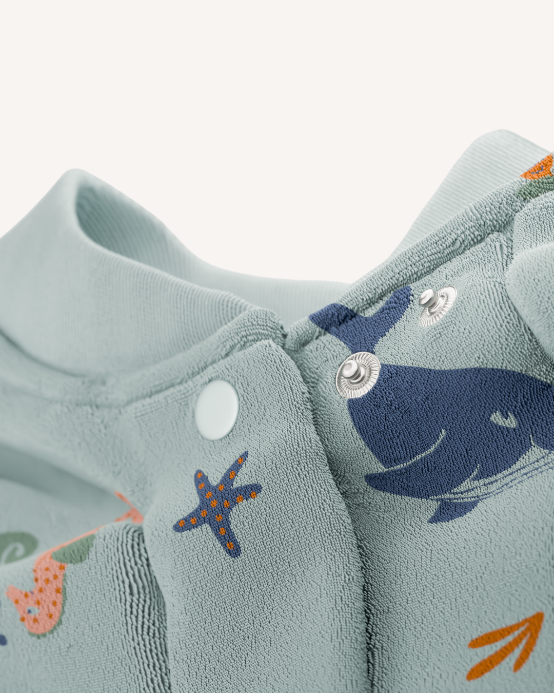 “Boo” bib – Deep Sea