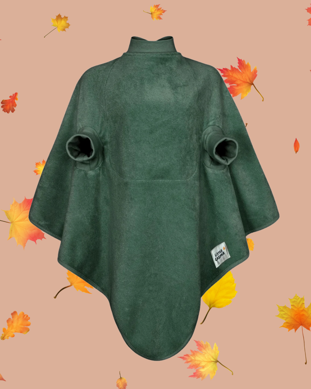 “Boo” Bib - Forest Green