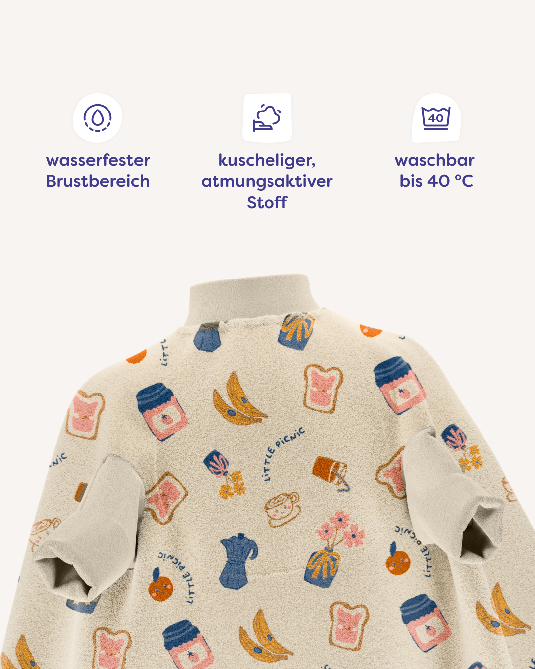 “Boo” bib – Picnic Club