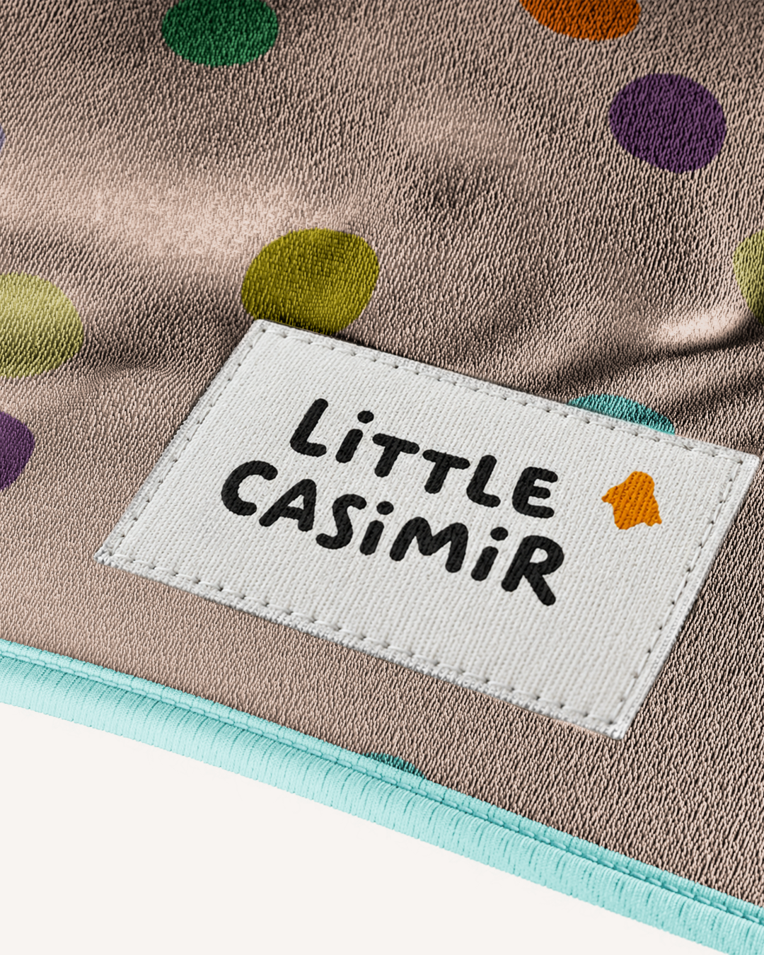 “Boo” bib - Confetti II